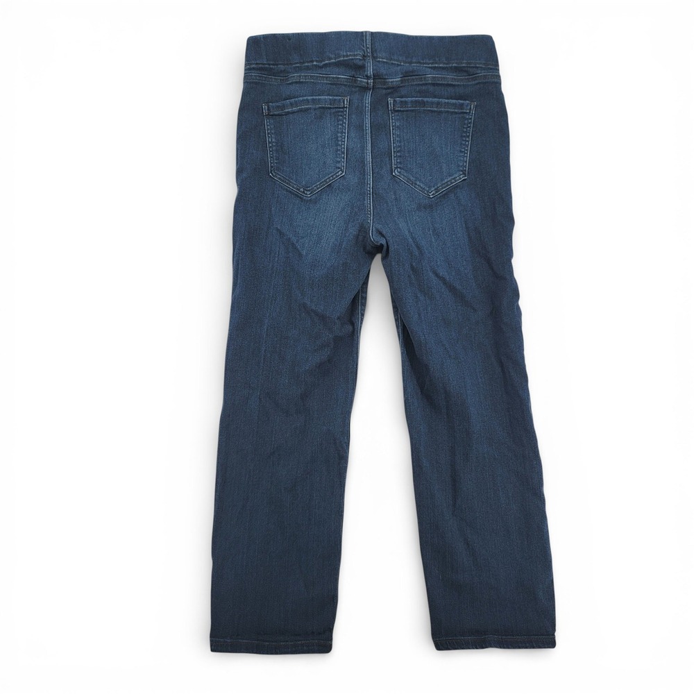 Liverpool Los Angeles 10/30 The Crop Pull On Stretch Jeans Dark Wash EUC - Picture 2 of 4